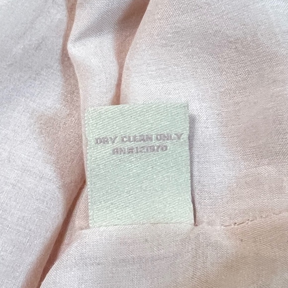 Champagne & Strawberry Embroidered V-Neck Dress Short Sleeve Mod Style Mini S - Picture 11 of 11